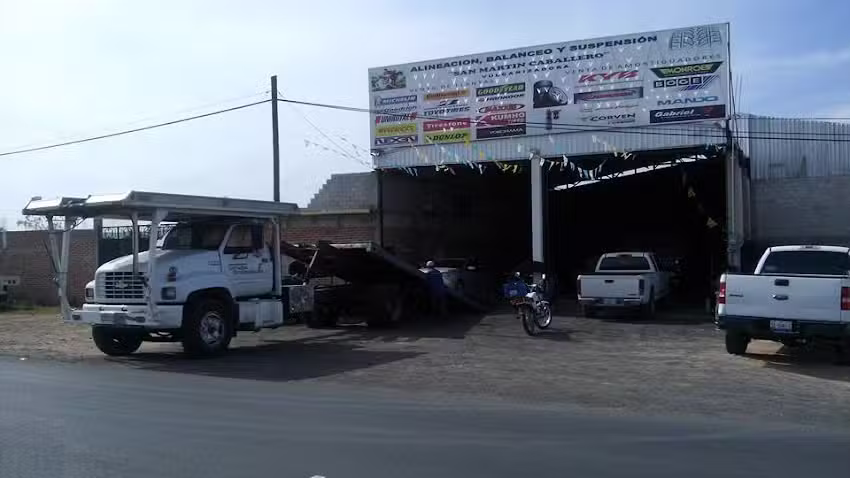 Alineaci&oacute;n Balanceo y Suspensi&oacute;n San Mart&iacute;n Caballero