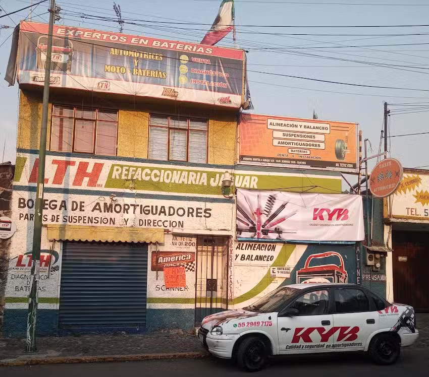 AMORTIGUADORES, SUSPENSIONES, ALINEACI&Oacute;N Y BALANCEO ,&rdquo;JAGUAR&rdquo;