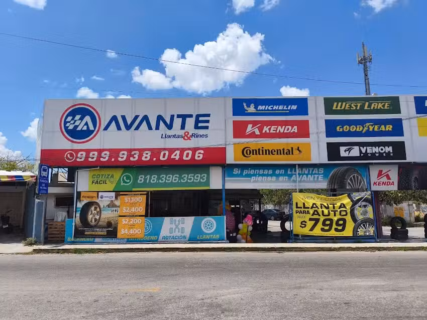 Avante Llantas Suc. L&oacute;pez Mateos