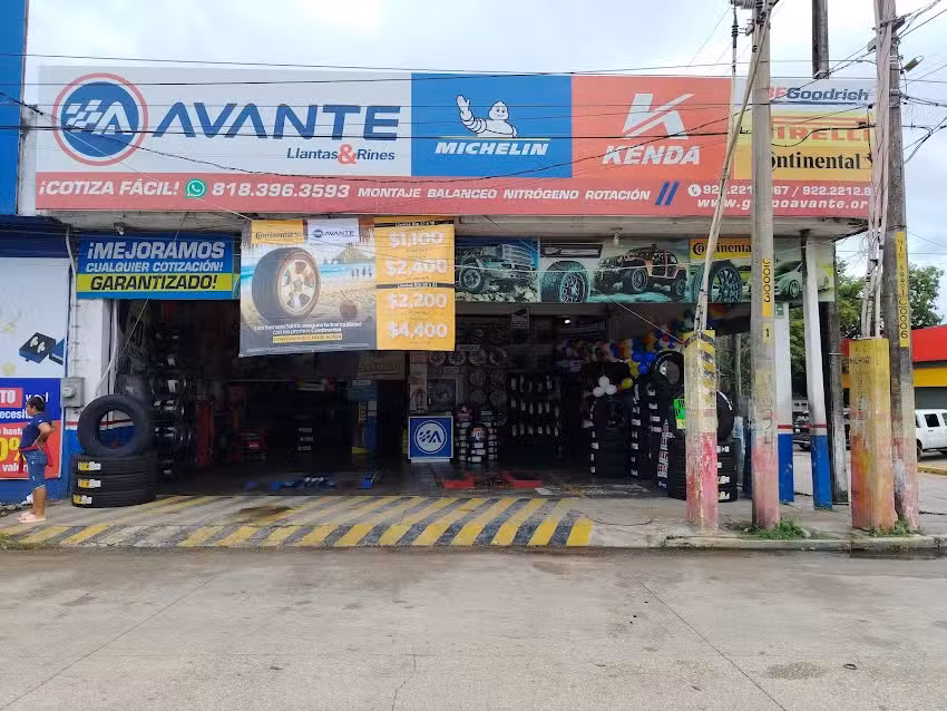 Avante Llantas Suc. Minatitl&aacute;n