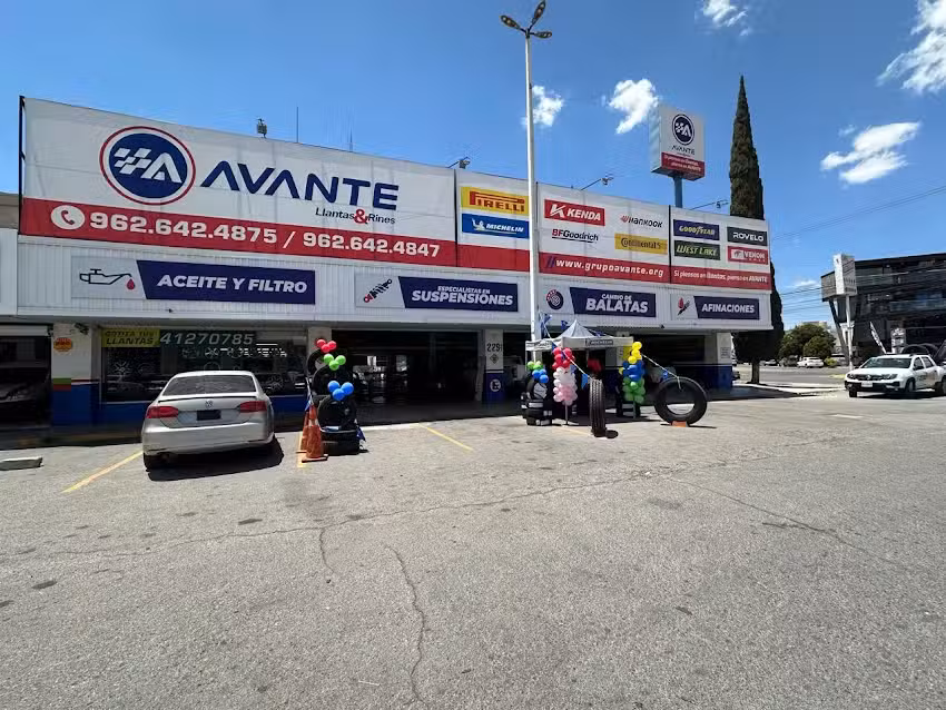 Avante Llantas Suc. Tangamanga