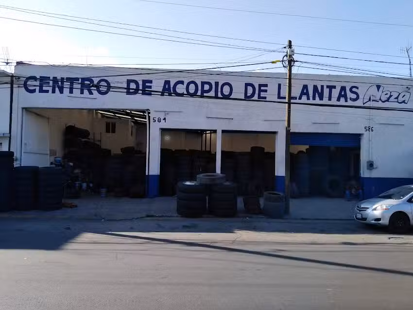 Centro de acopio de llantas neza