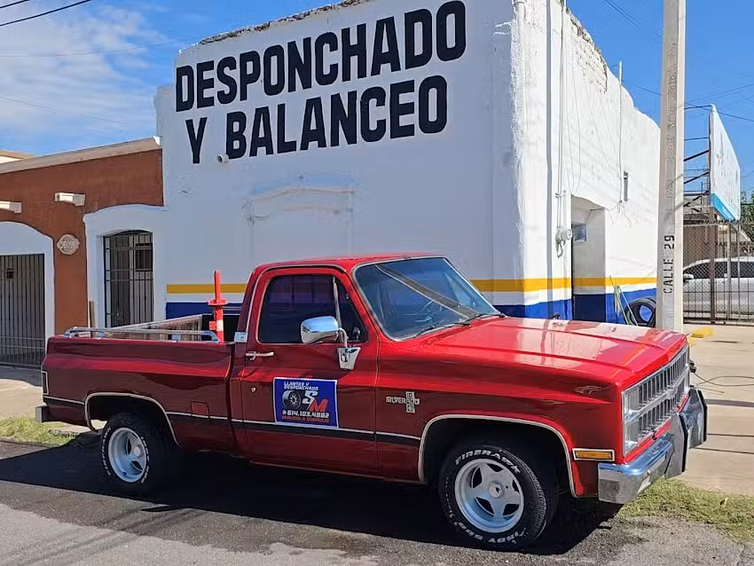 Desponchado, llantas y balanceo SM