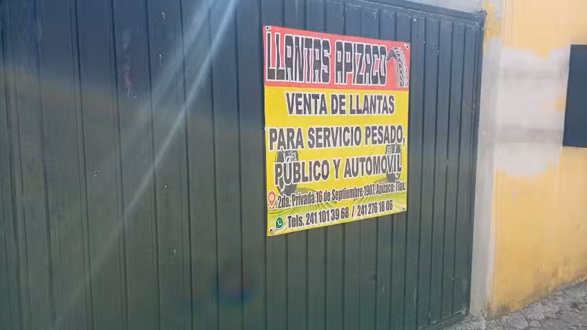DISTRIBUIDORA DE LLANTAS APIZACO
