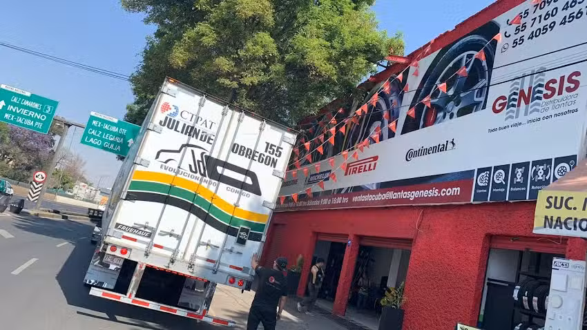 G&Eacute;NESIS Distribuidora de Llantas Tacuba