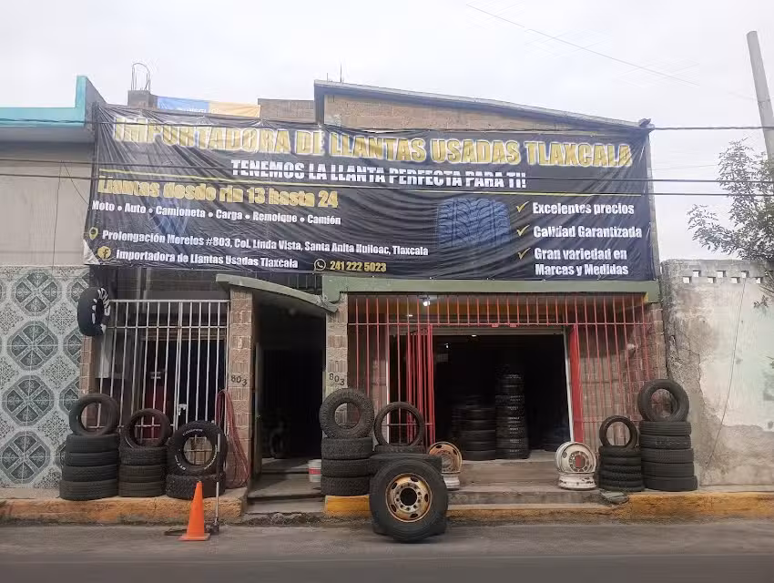 IMPORTADORA DE LLANTAS USADAS TLAXCALA