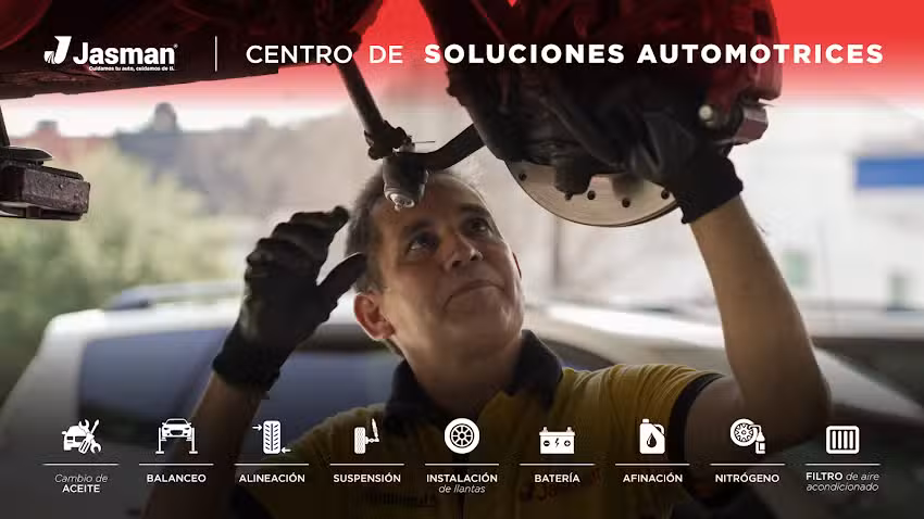 Jasman Automotriz Suc. Azcapotzalco 1 | Taller Mec&aacute;nico en Azcapotzalco | Alineaci&oacute;n y Balanceo | Cambio de Aceite