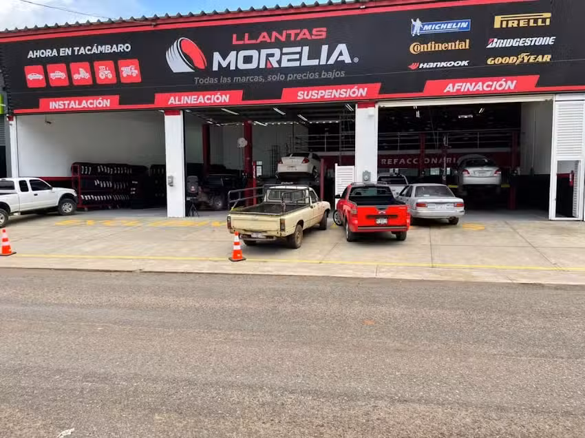 Llantas Morelia (Sucursal Tac&aacute;mbaro)