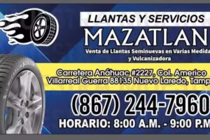 llantas y servicio mazatlan