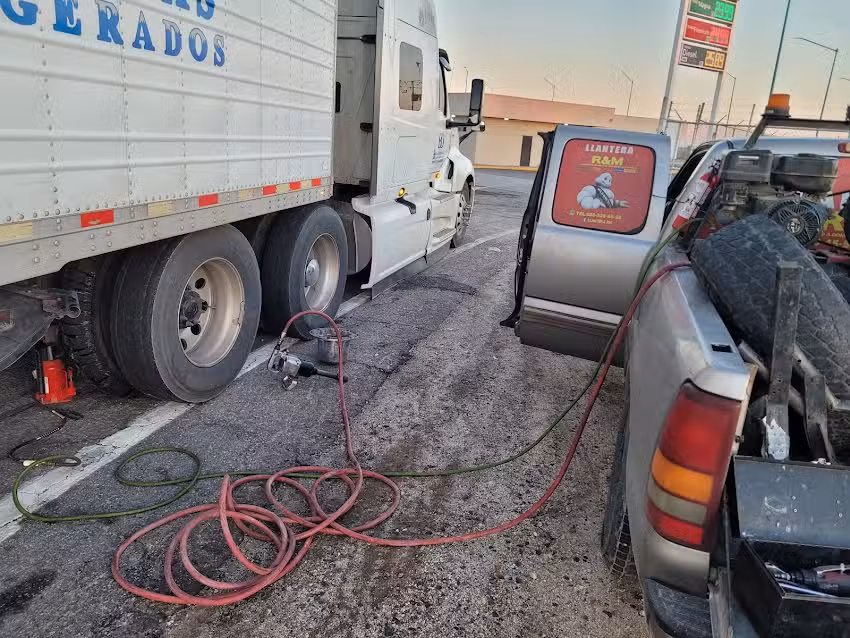 Llantera 24 horas a domicilio