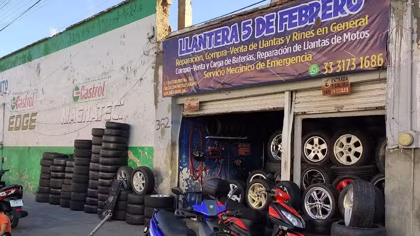 Llantera 5 de febrero