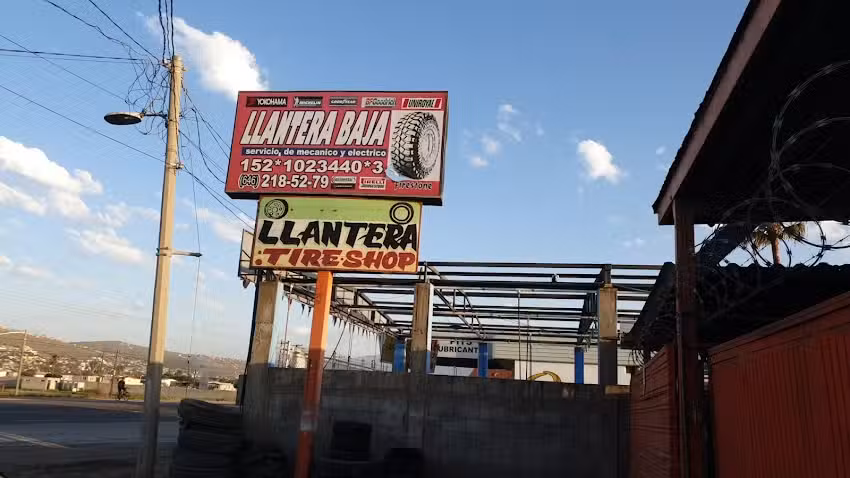Llantera baja