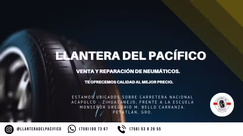 Llantera del pac&iacute;fico