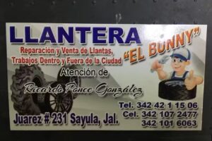 Llantera &ldquo;El Bunny&rdquo; Ponce