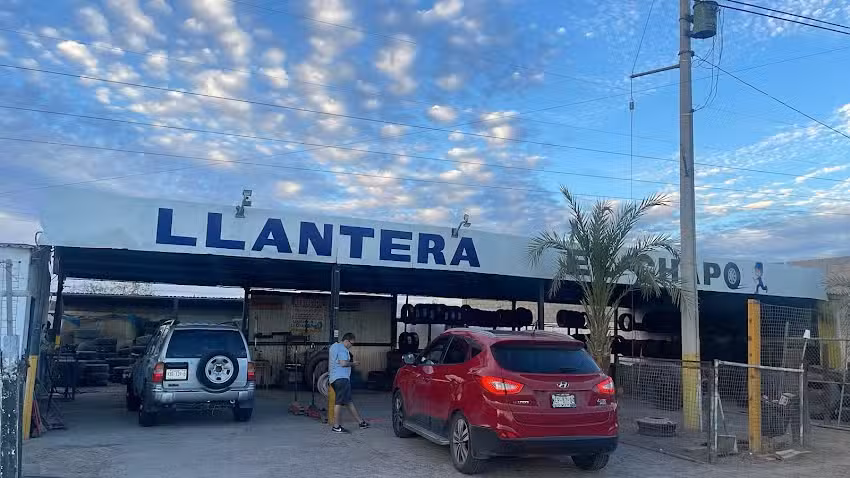 Llantera el chapo