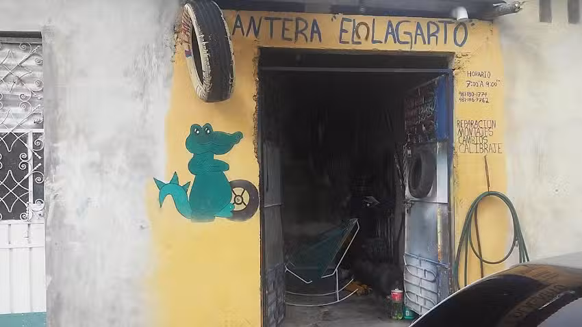 Llantera el lagarto