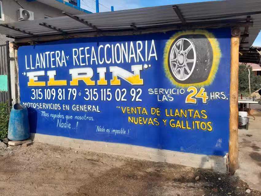 Llantera el rin las 24 hras
