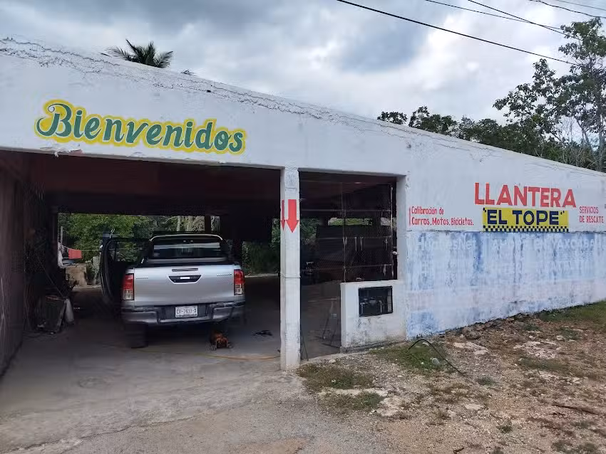 Llantera el tope