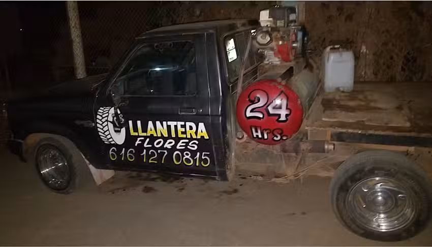 Llantera Flores