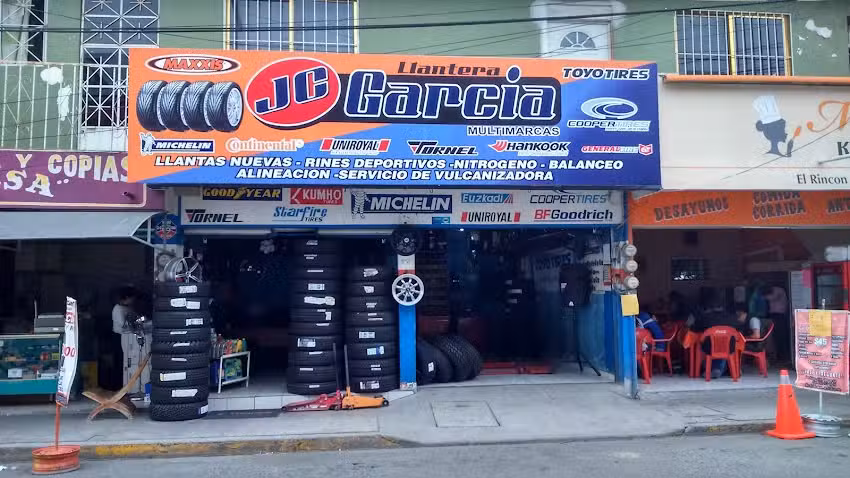 Llantera JC Garc&iacute;a