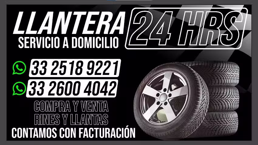 Llantera mobil L&oacute;pez