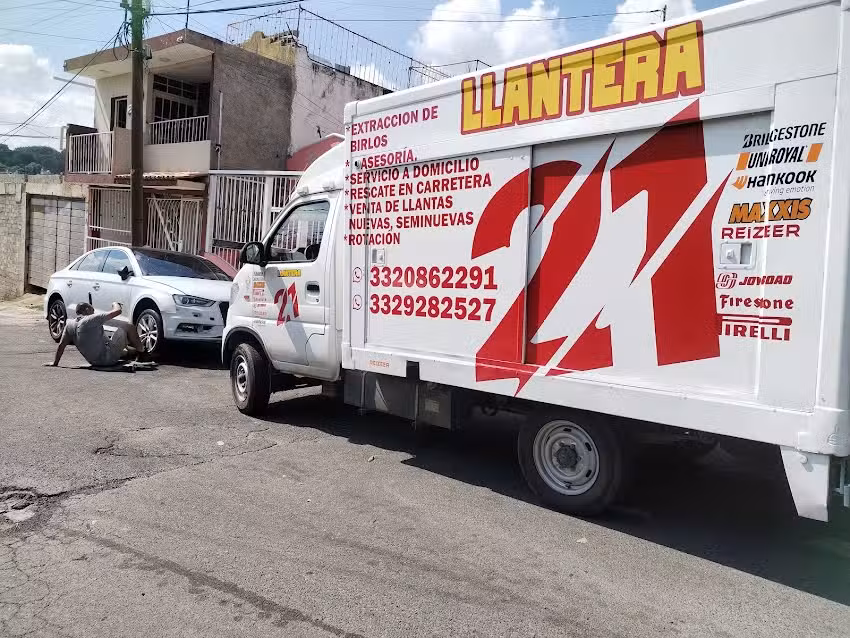 Llantera m&oacute;vil 21
