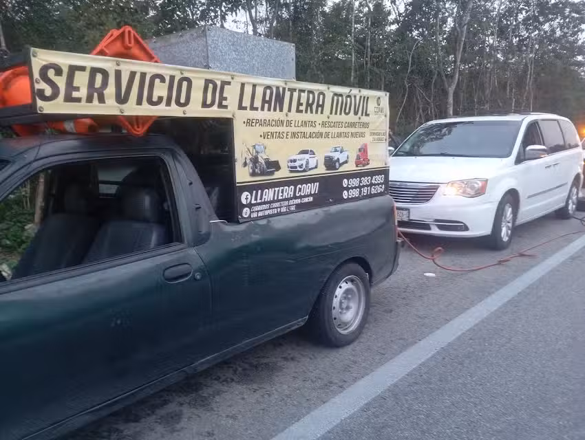 Llantera m&oacute;vil