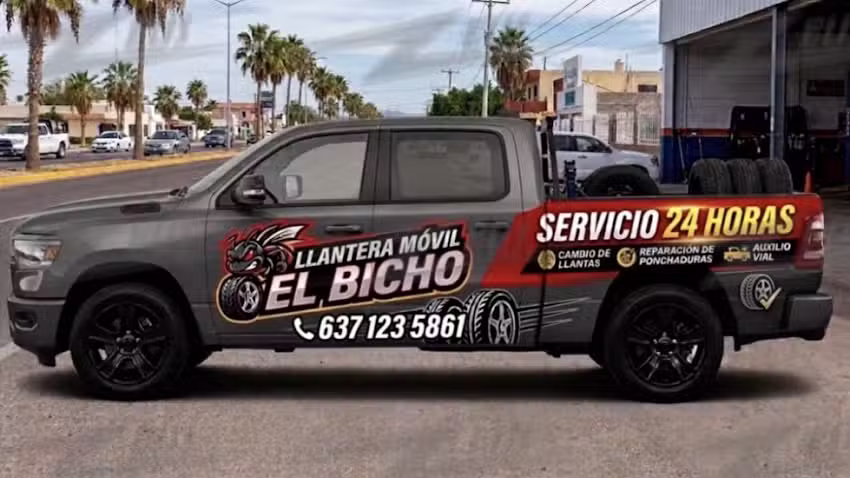 Llantera Movil Caborca El Bicho