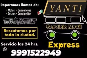 Llantera movil emergencias 24 HRS