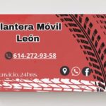 Llantera m&oacute;vil leon