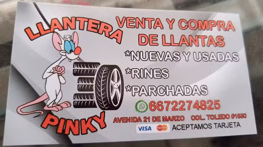 Llantera Pinky