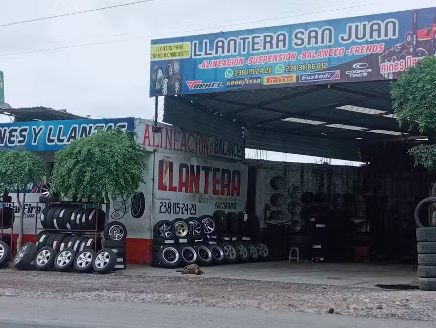Llantera San Juan servicios