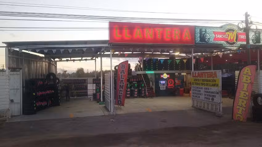 Llantera S&aacute;nchez M