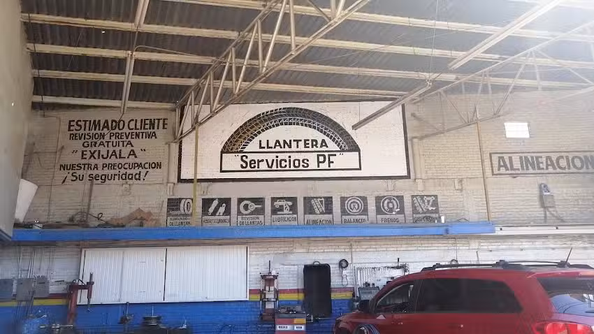 Llantera servicios PF