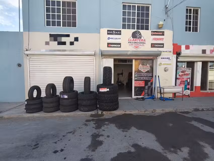 Llantera vulcanizadora Los carnales