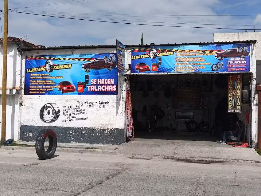 Llantera y Alineaci&oacute;n Carrera