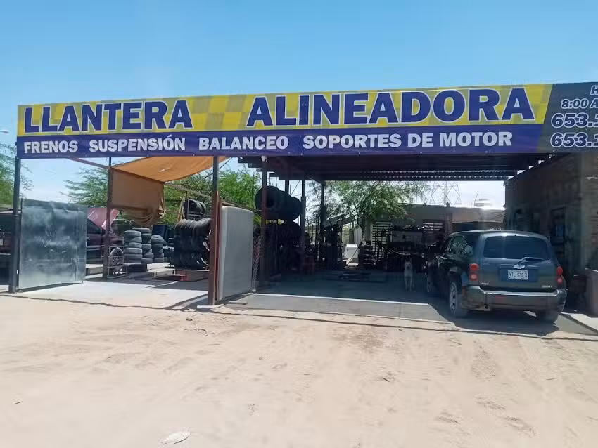 Llantera y alineadora &ldquo;El poncho&rdquo;