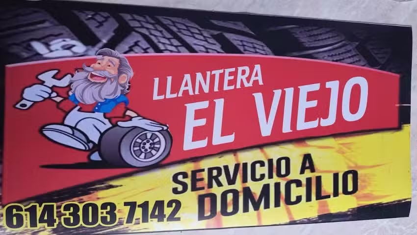 Llantera y desponchado el Viejo