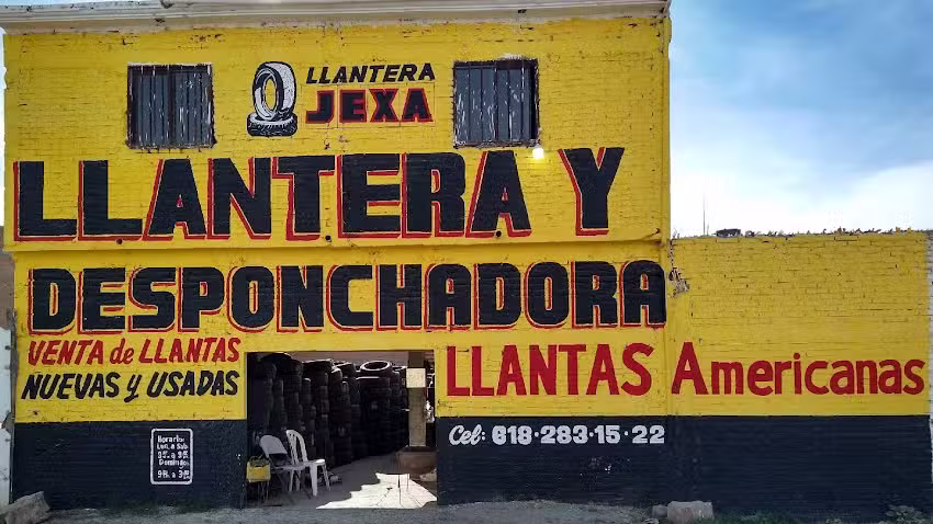 Llantera y Desponchadora JeXa