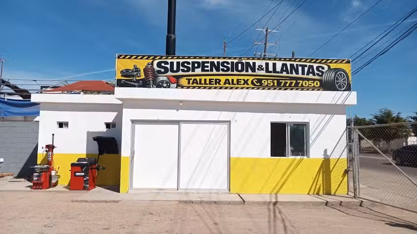 LLANTERA Y SUSPENSI&Oacute;N DE AUTOS ALEX