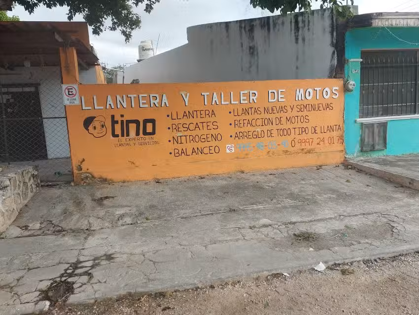 Llantera y taller de motos &ldquo;TINO&rdquo;