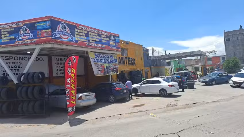 Llantera y taller de Suspencion Propatch