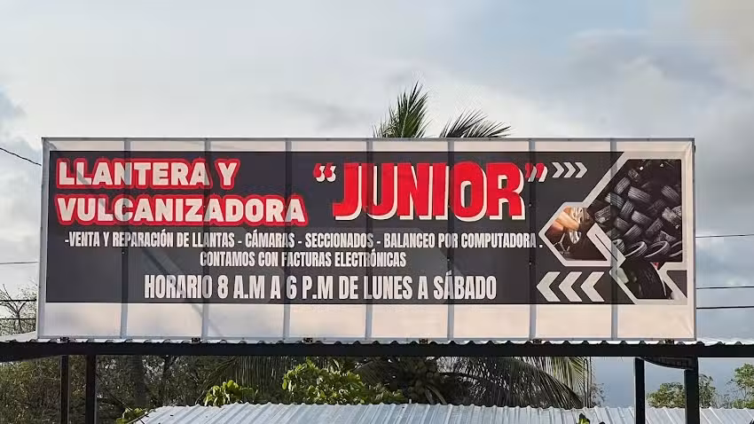 LLANTERA Y VULCANIZADORA &ldquo;JUNIOR&rdquo;