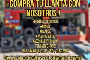 macrollantas columbo tecuala