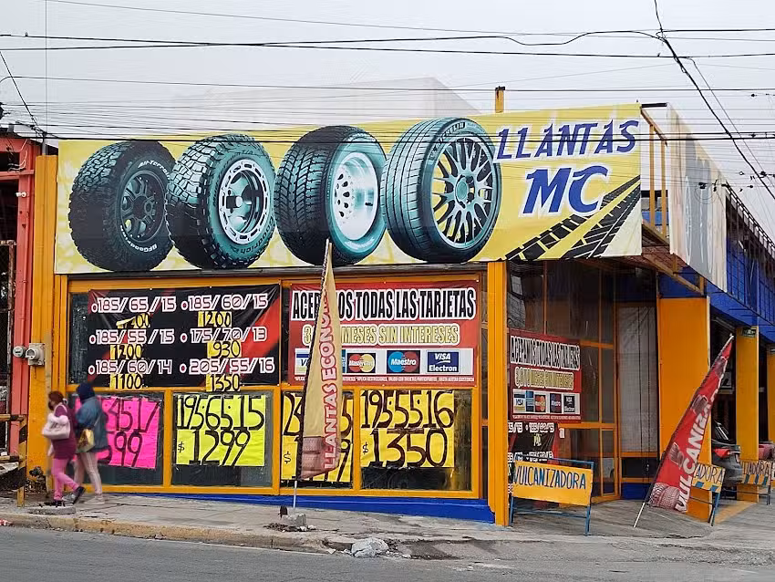 MC llantas nuevas y usadas