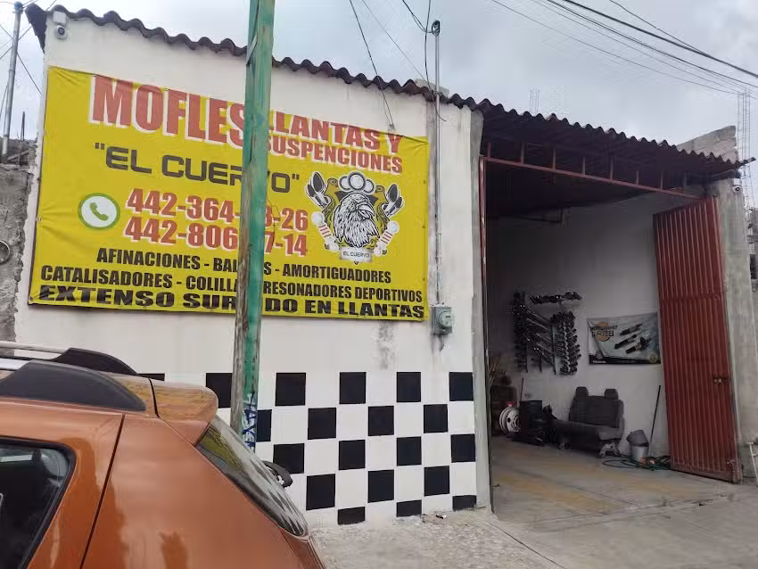 Mofles llantas y suspenciones El Cuervo