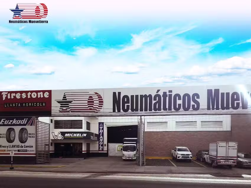 Neum&aacute;ticos Muevetierra, Sucursal Pachuca