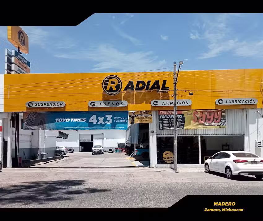 RADIAL LLANTAS Madero
