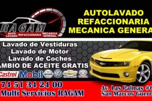 RAGAM LLANTERA -TALLER MECANICO-AUTOLAVADO
