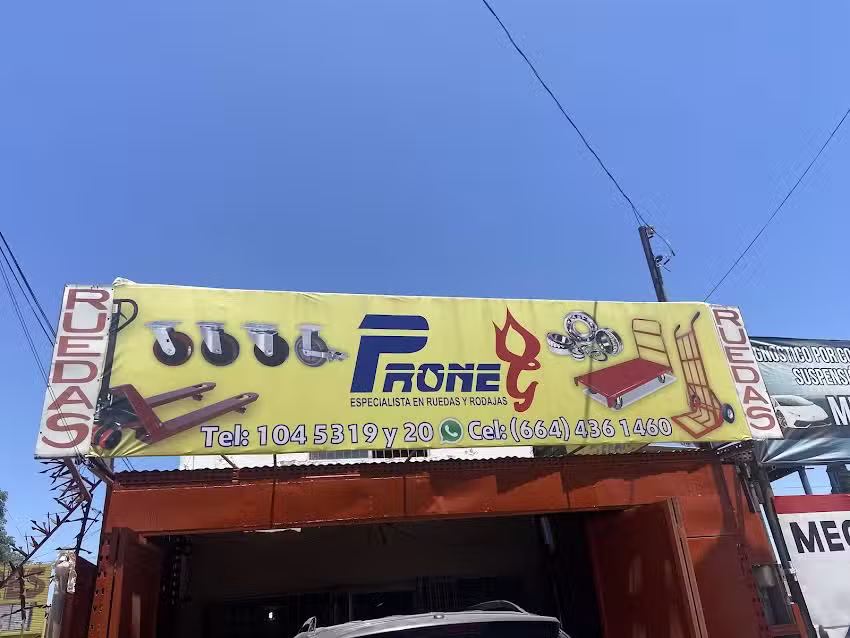 Ruedas y Rodajas &ldquo;PRONEG&rdquo;